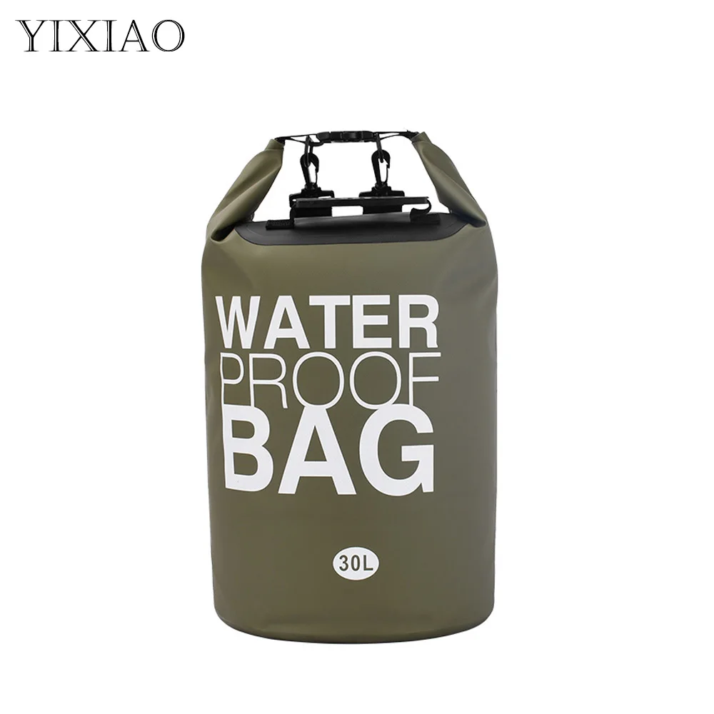 

YIXIAO 30L Outdoor Waterproof Dry Sack Summer River Trekking Drifting Swimming Bag Floating Boating Rafting Kayaking Pack XS0027