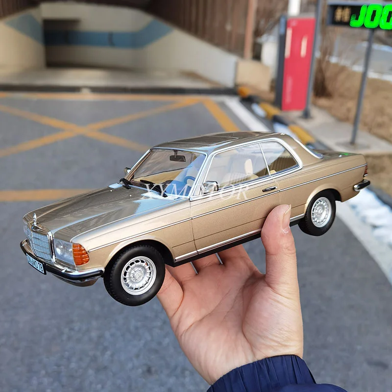 

Norev 1/18 For Mercedes Benz 280CE 1980 Metal Diecast Model Car Gold Kids Boys Girls Toys Hobby Gifts Collection Ornaments