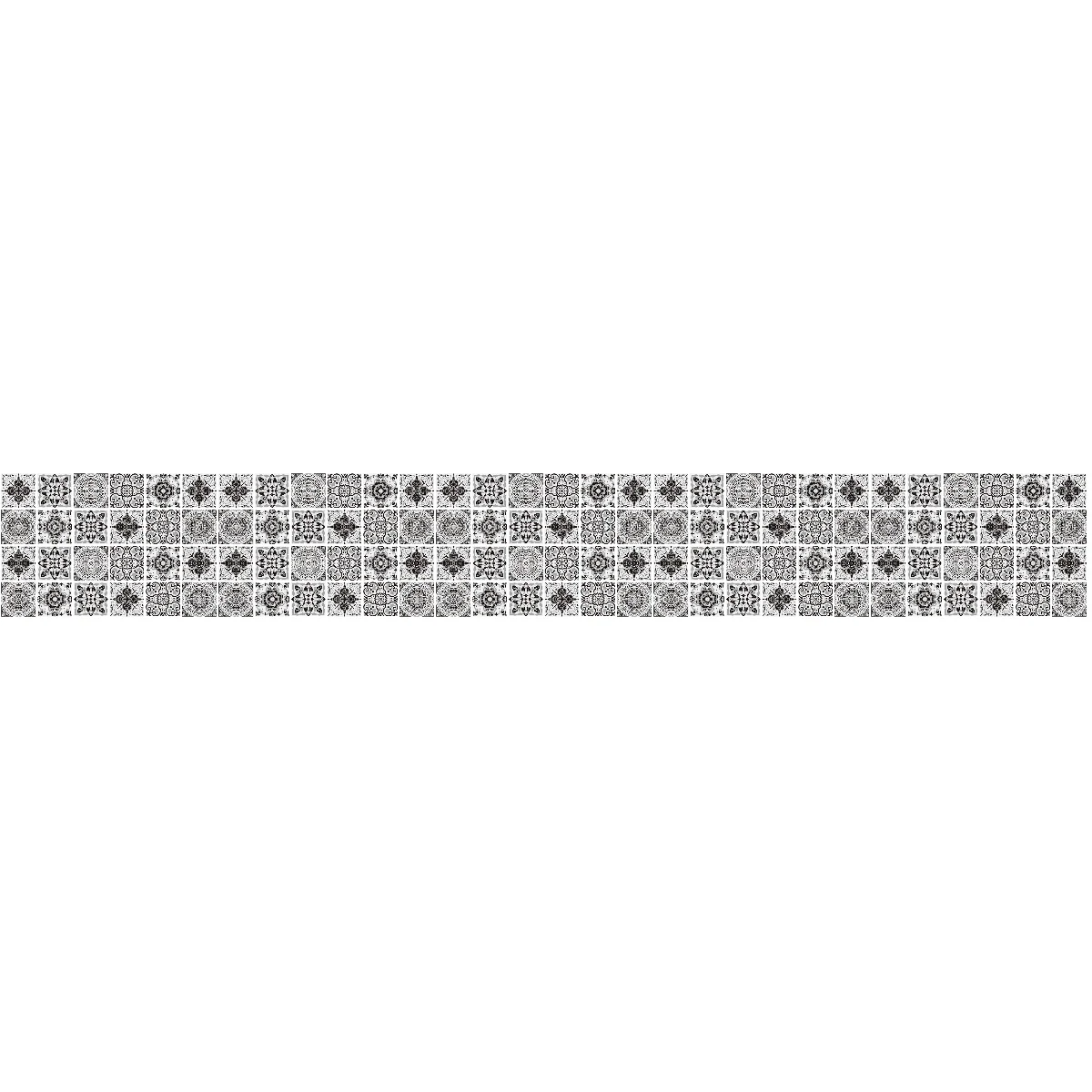 

120 pcs Peel and Stick Tiles Self-adhesive Kitchen Tile Stickers Bathroom Floor Wall Decorative Stickers