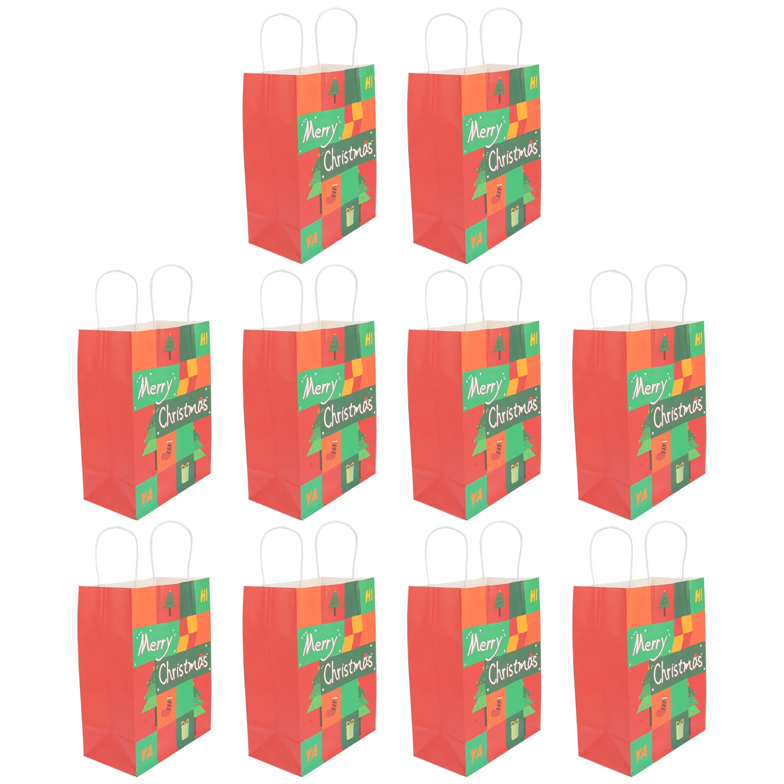 

Christmaspartytote Wrapping Goodie Present Snack Dessert Favor Souvenir Treatpackaging Paper