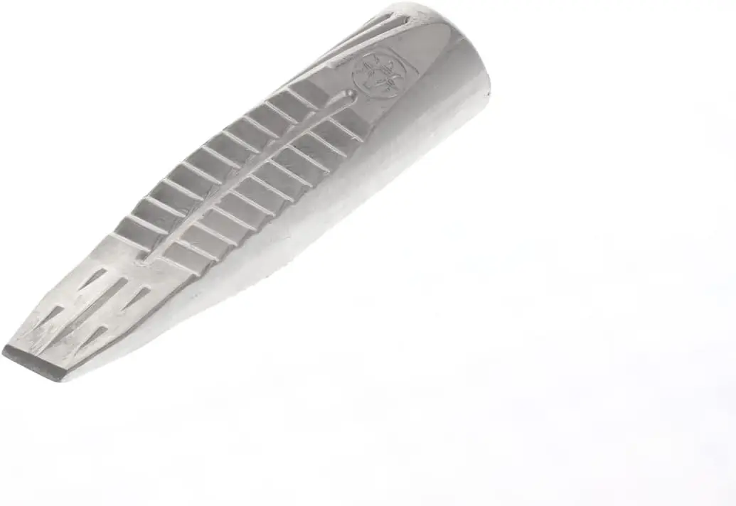 

- 2598558 OX 41-1000 Twisted Aluminium Splitting Wedge Oval, Silver, 27.50 x 5.5 x 4 cm Cable cover
