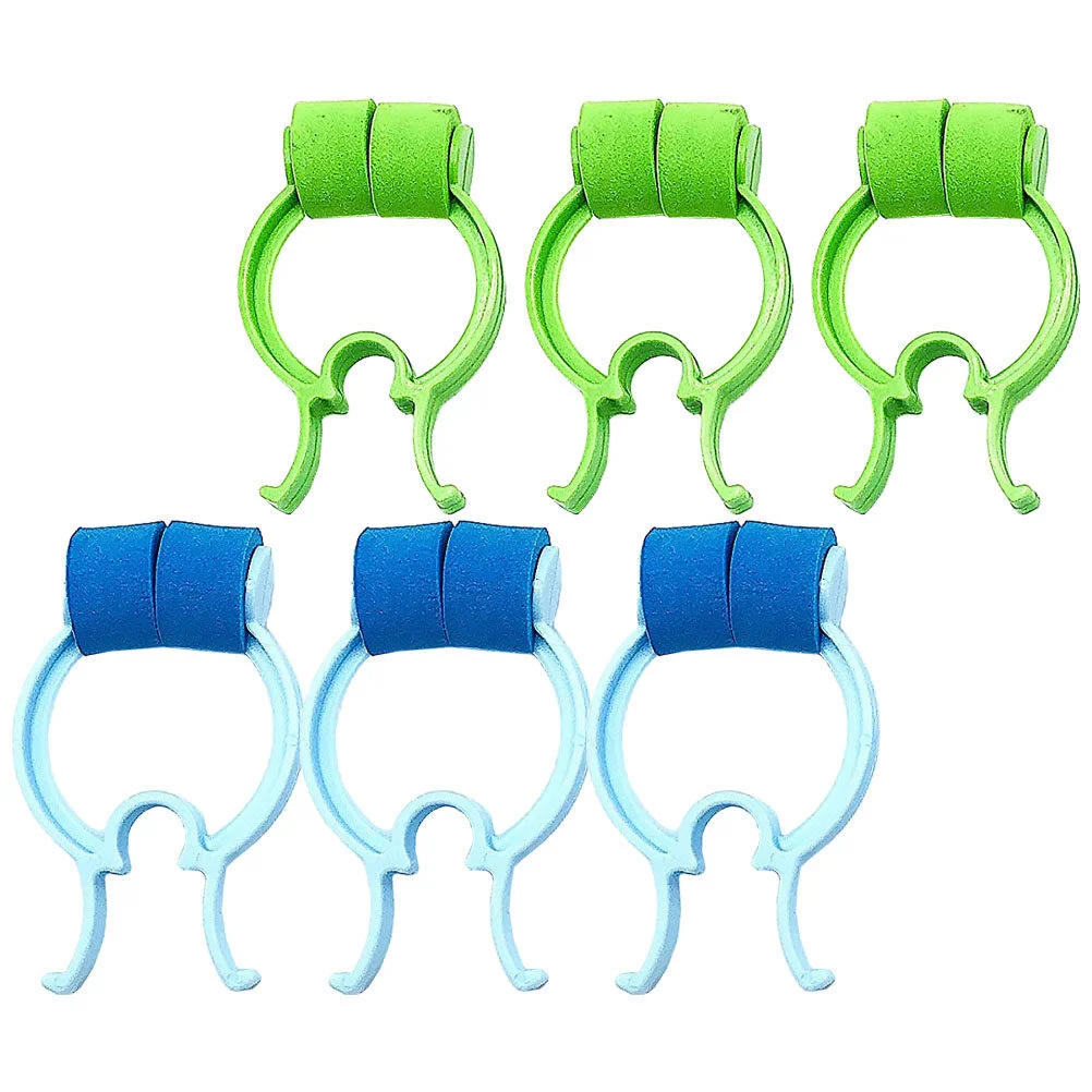 

6 Pcs Stop Nosebleed Clip Nose Bleed Stopper Nasal Clip Epistaxis Care Nosebleeds Stoppers Plastic Foam Nose Bleed Stop Clips