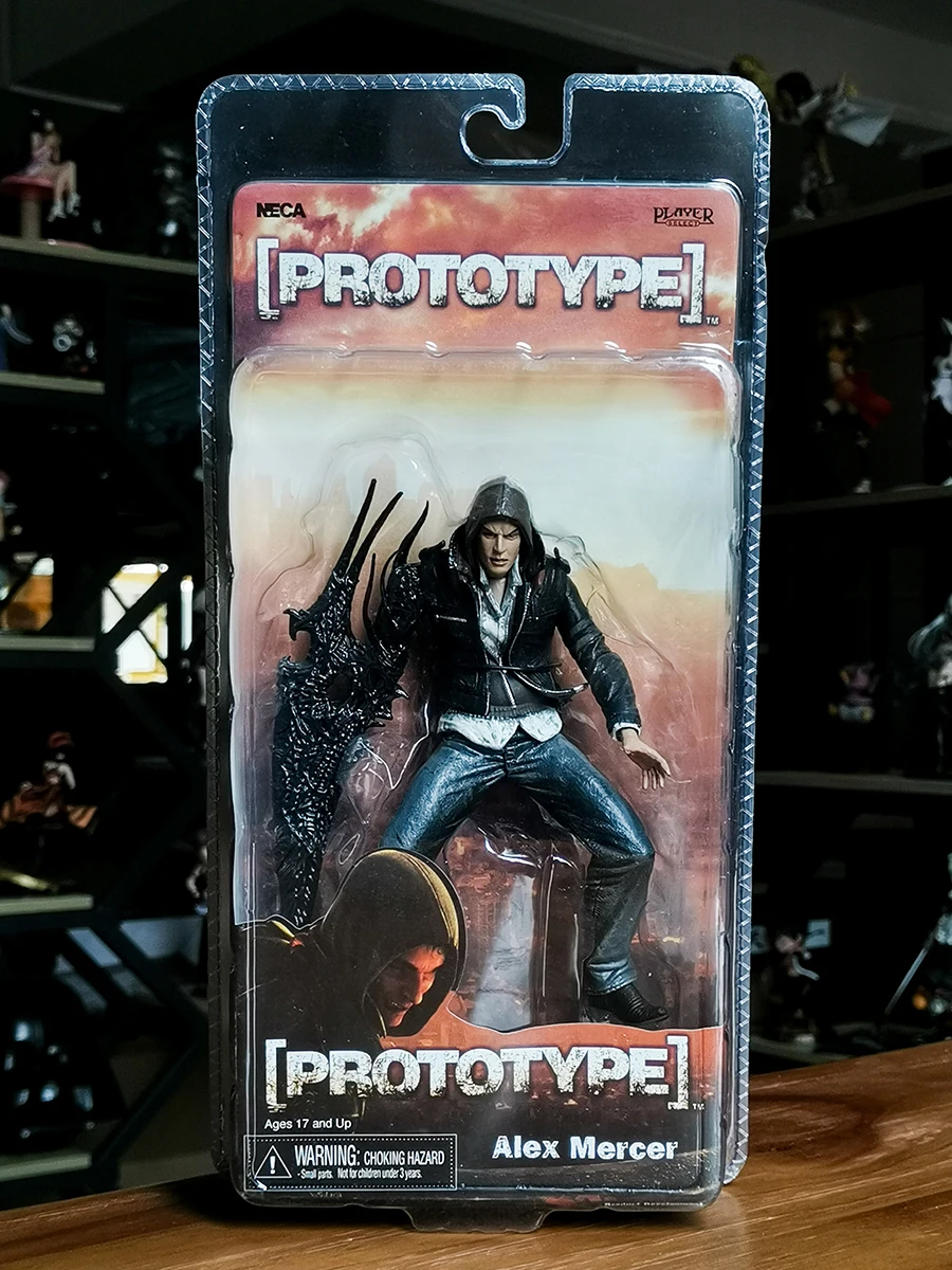 

2009 Neca [прототип] рекламная акция Алекс Мерсер, фигурка, фигурка, украшение, ПВХ игрушка