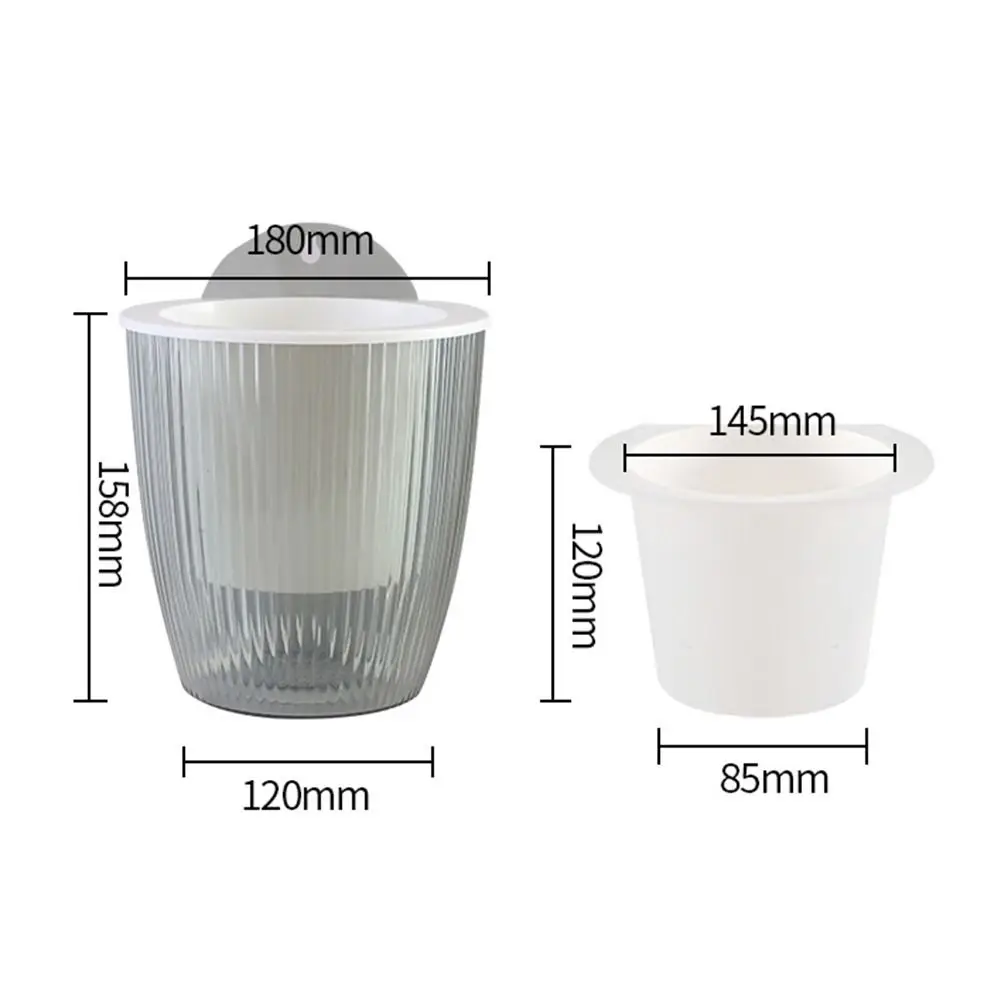 

Пластиковый самополивной цветочный горшок