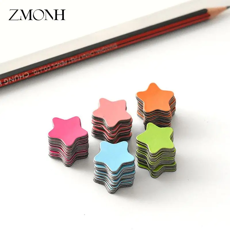 

20 Pcs 2cm Stars Magnetic Blackboard Sticker Refrigerator Magnet Children's Race Magnet Kindergarten Training Aid