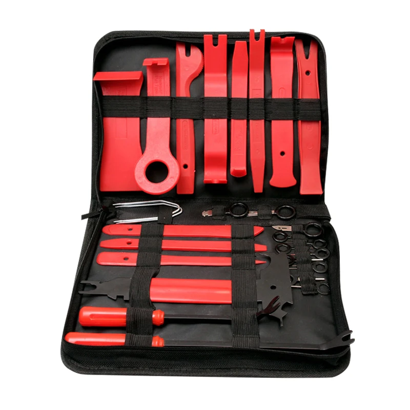 

30pcs Car Trim Removal Tools Kit Car Audio Removal No Deformation Disassembly Tools Set Car Audio Car Radio 30pcs/set