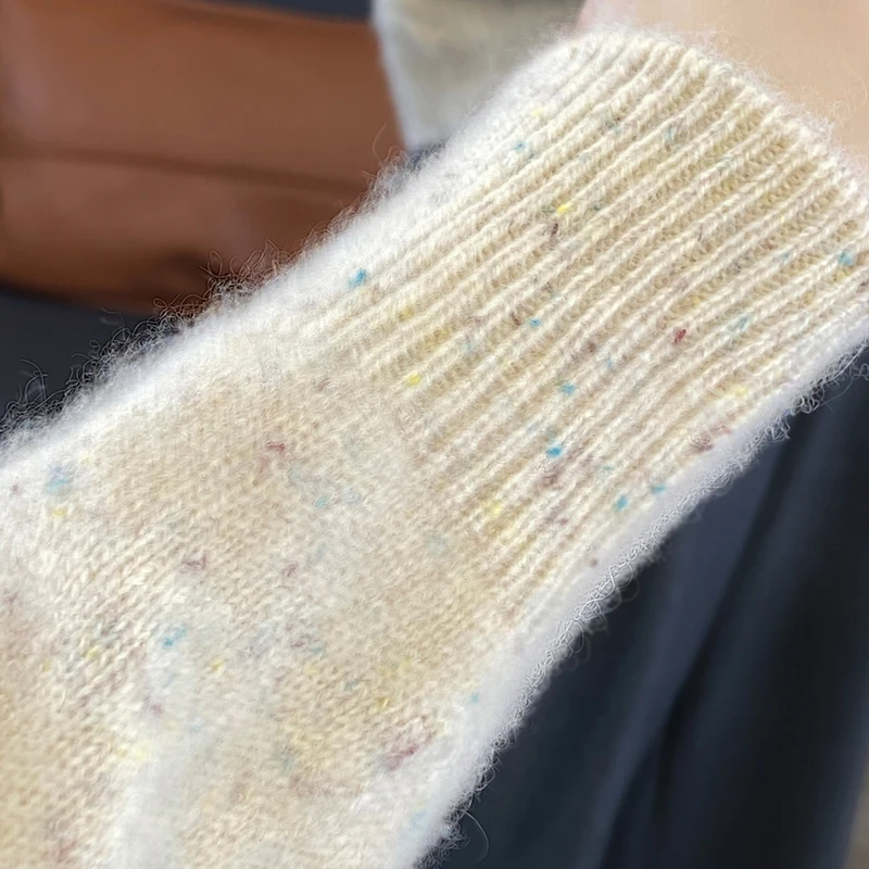 Новинка Осень-зима 100% Женская одежда из мериносовой шерсти пуловер с капюшоном