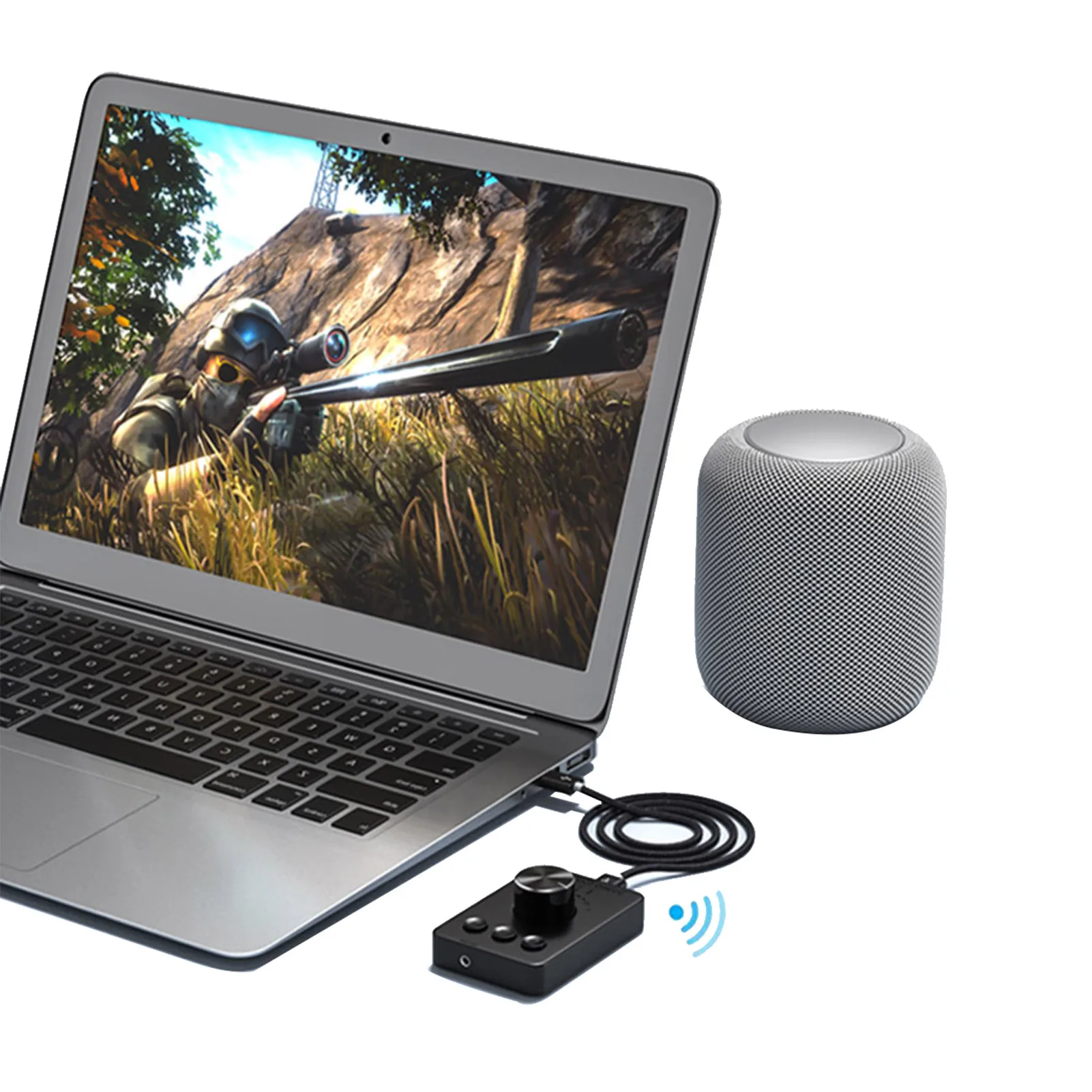 

USB аудио регулятор громкости, регулятор громкости, Вращающаяся ручка управления громкостью, переключатель управления компьютерным динамик...