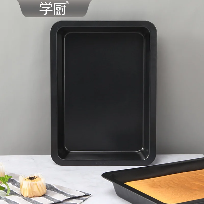 

CHEFMADE 13-дюймовая прямоугольная кастрюля для торта, антипригарная Кастрюля, глубокая тарелка, жаропрочная посуда для духовки, обжарки мяса, х...