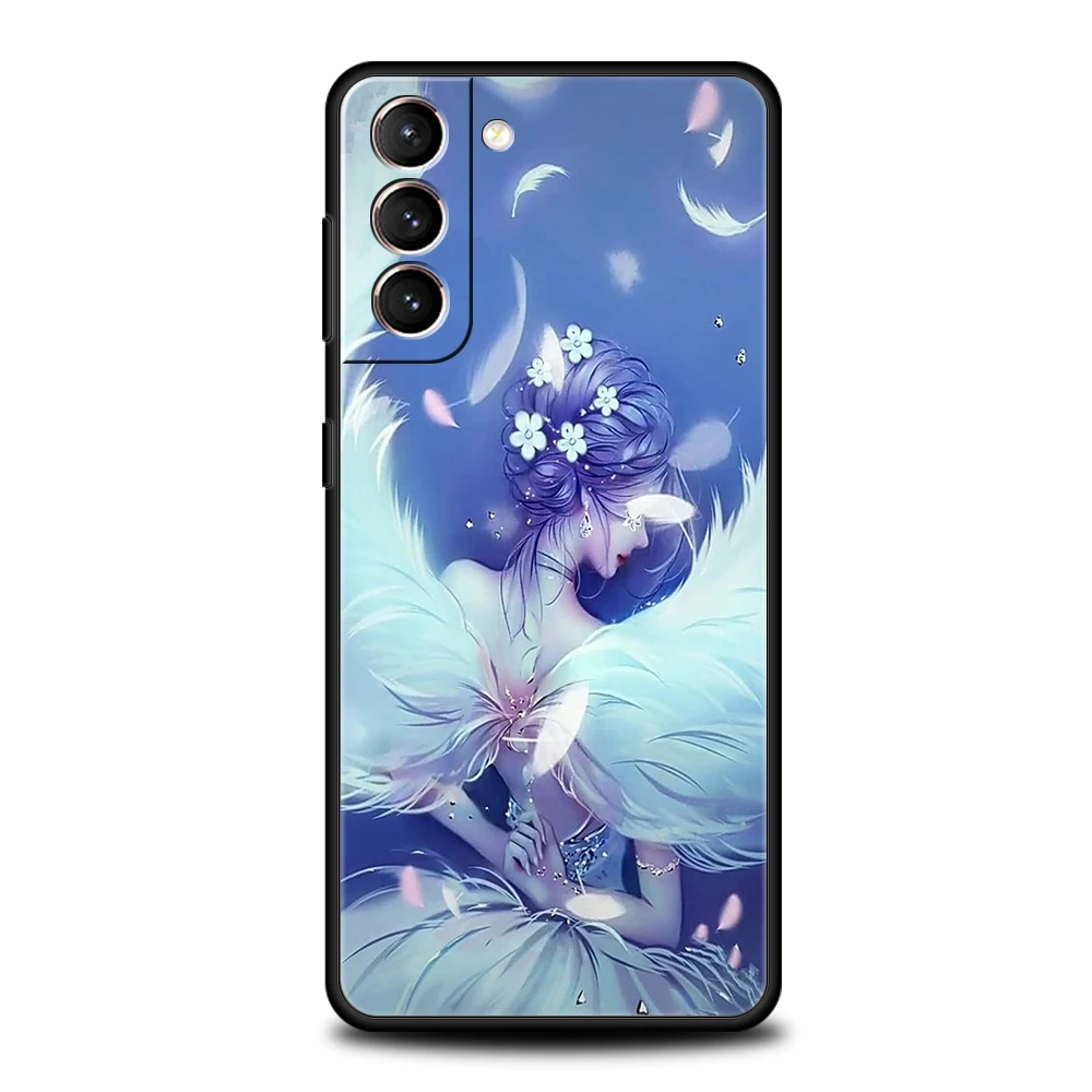 Cartoon Scenery Girl Phone Case For Honor 10i 20i 50 Cover Bag For Honor 10 9X 9 8X 8A 8S 7A 5.7inch 7X Pro Lite Shockproof Bag