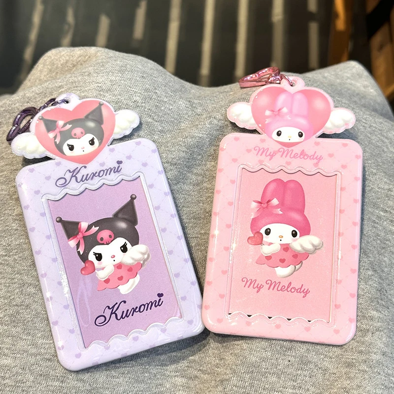 Держатель для фотокарточек с ангелом Kawaii Idol защитный чехол фото удостоверения