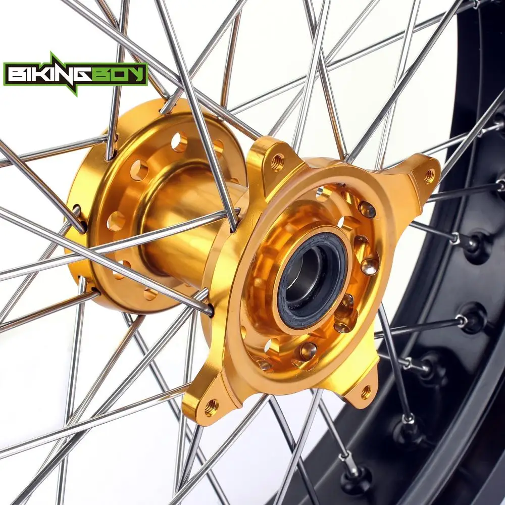 BIKINGBOY Supermoto 3 5 4 25 Ступица обода переднего и заднего колеса RM-Z 250 07 08 09 10 11 12 13 14 15 16 17 18