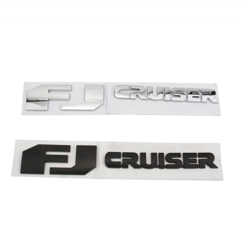 Car 3D FJ CRUISER Stickers and Decals For Toyota Cruiser Car Rear Trunk Body Emblem Badge Stickers Styling Accessories Car 3D FJ CRUISER Stickers and Decals For Toyota Cruiser Car Rear Trunk Body Emblem Badge Stickers Styling Accessories