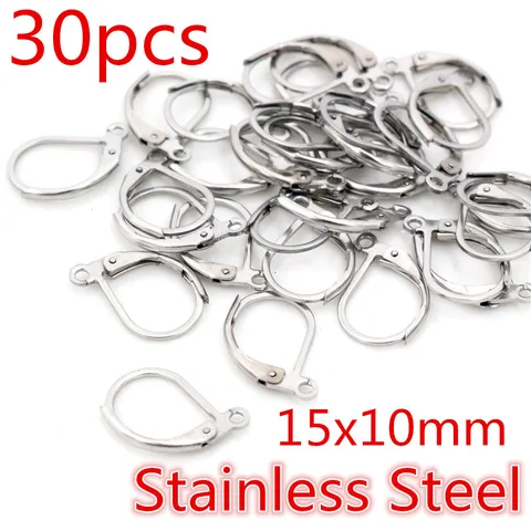 Родиевые позолоченные крючки для сережек Wadsfred