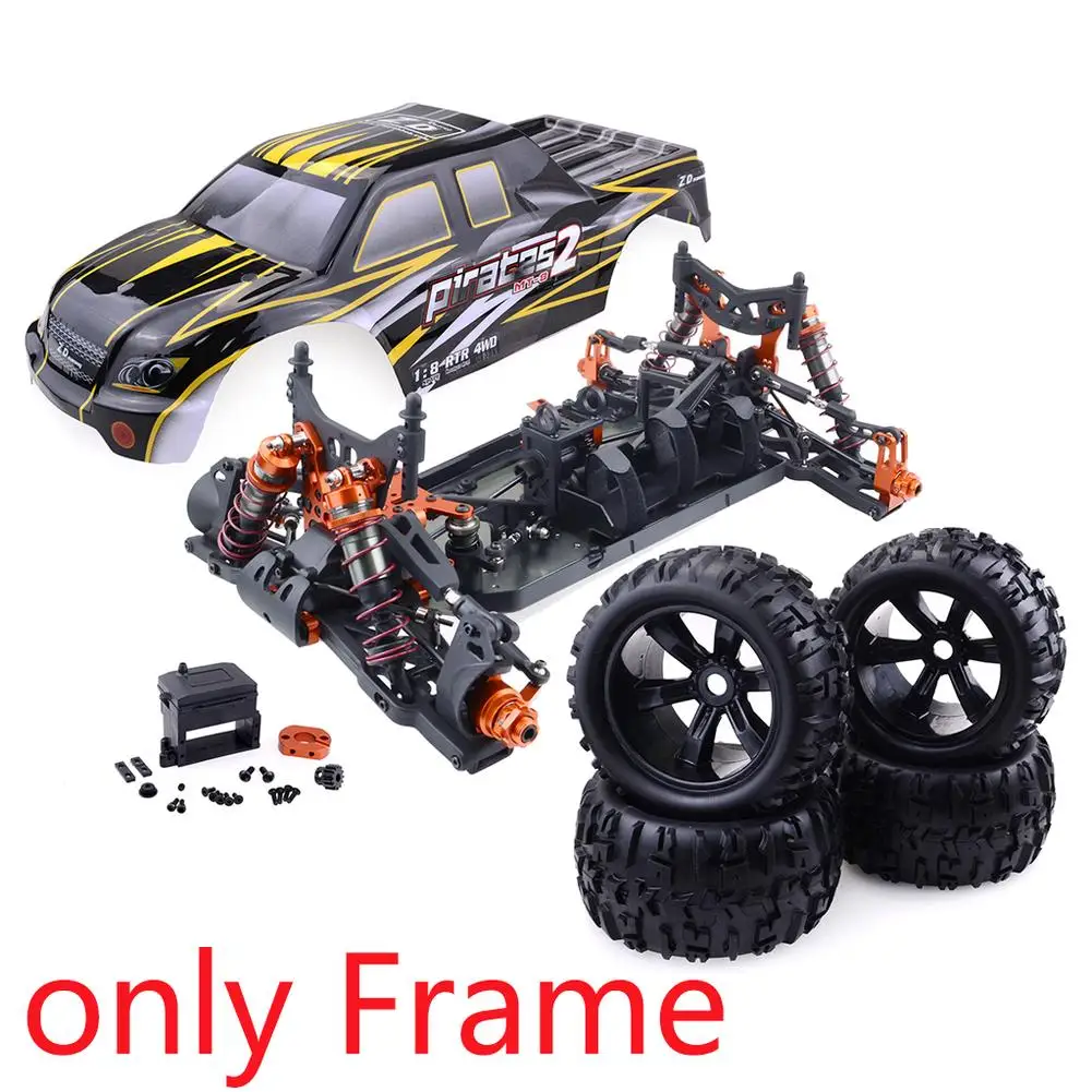 

ZD Racing 9116 V3 1/8 4WD бесщеточный Электрический грузовик с металлической рамой бесщеточный 100 км/ч Радиоуправляемый автомобиль без батареи только...