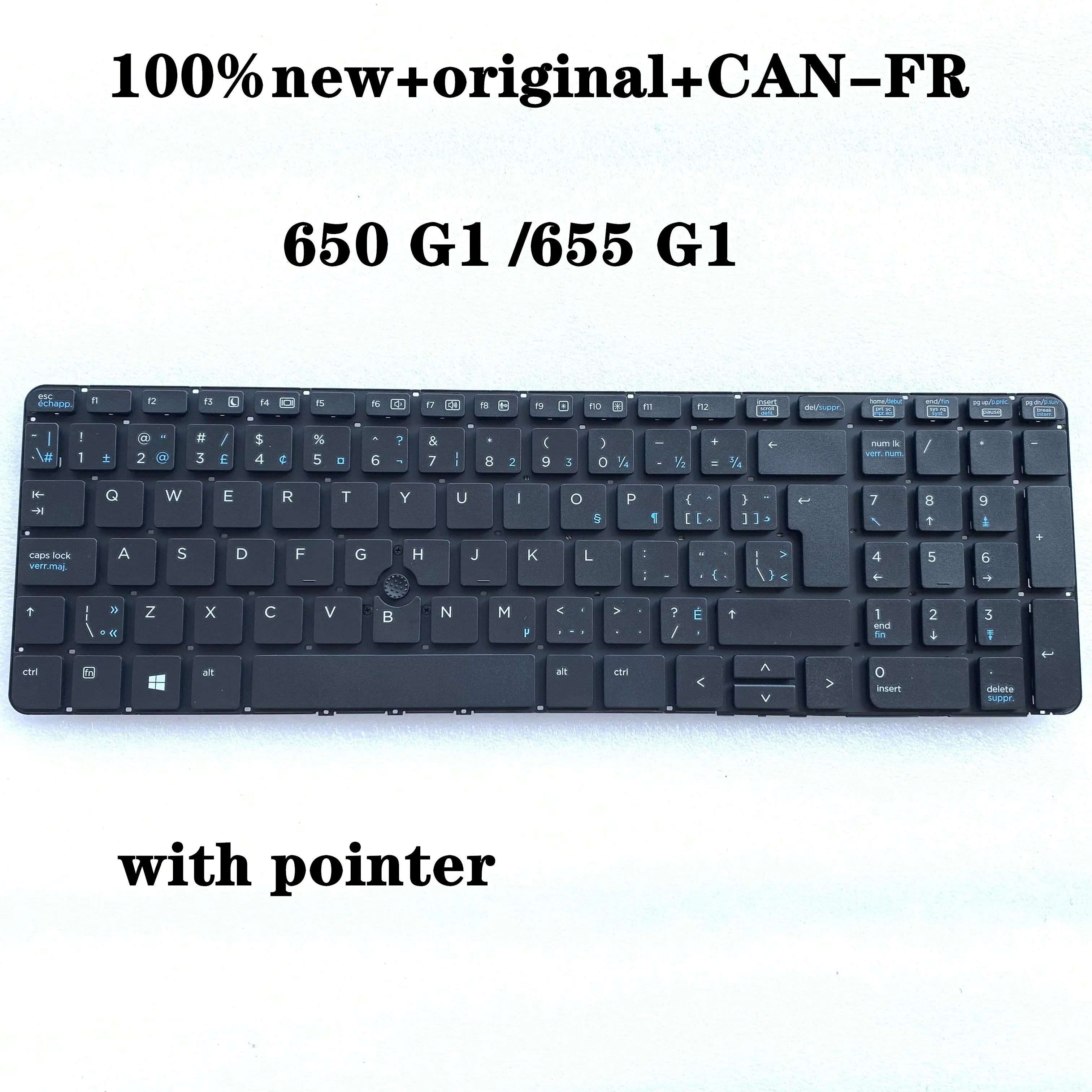 

Новинка 100%, Φ для HP Probook 650 G1 655 G1, клавиатура с указателем 738697-DB1 SN9123PS 6037B0088316