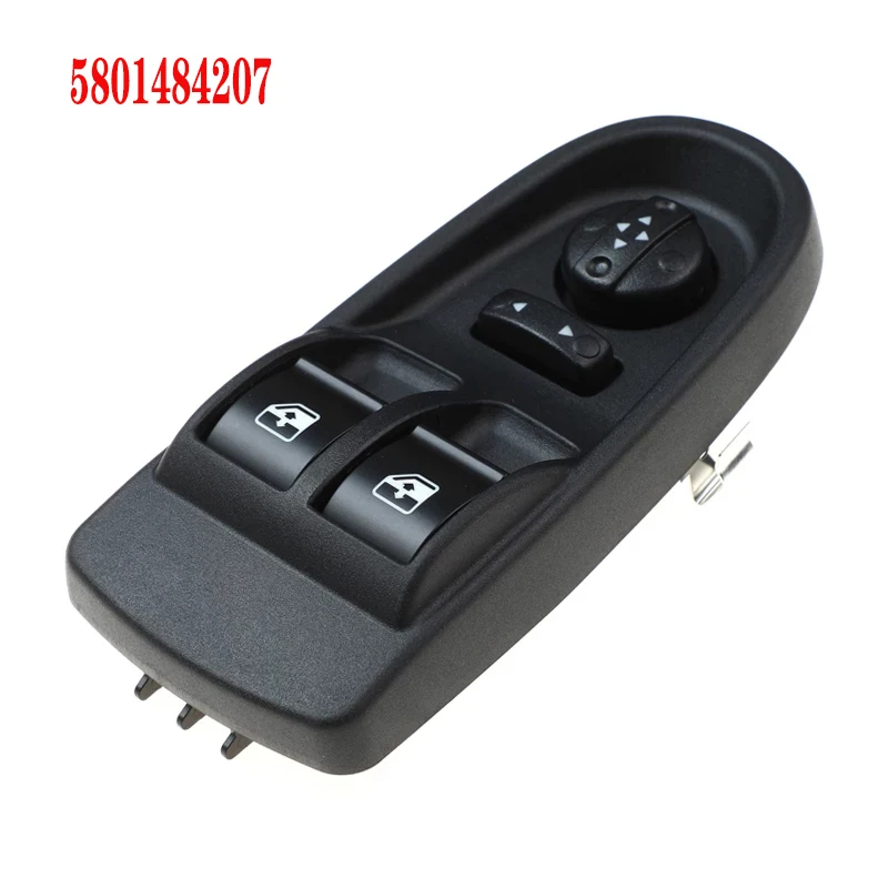 

Переключатель Стеклоподъемника для Iveco Daily, передний левый Электрический переключатель стеклоподъемника, автомобильные аксессуары 5801484207 5801484223