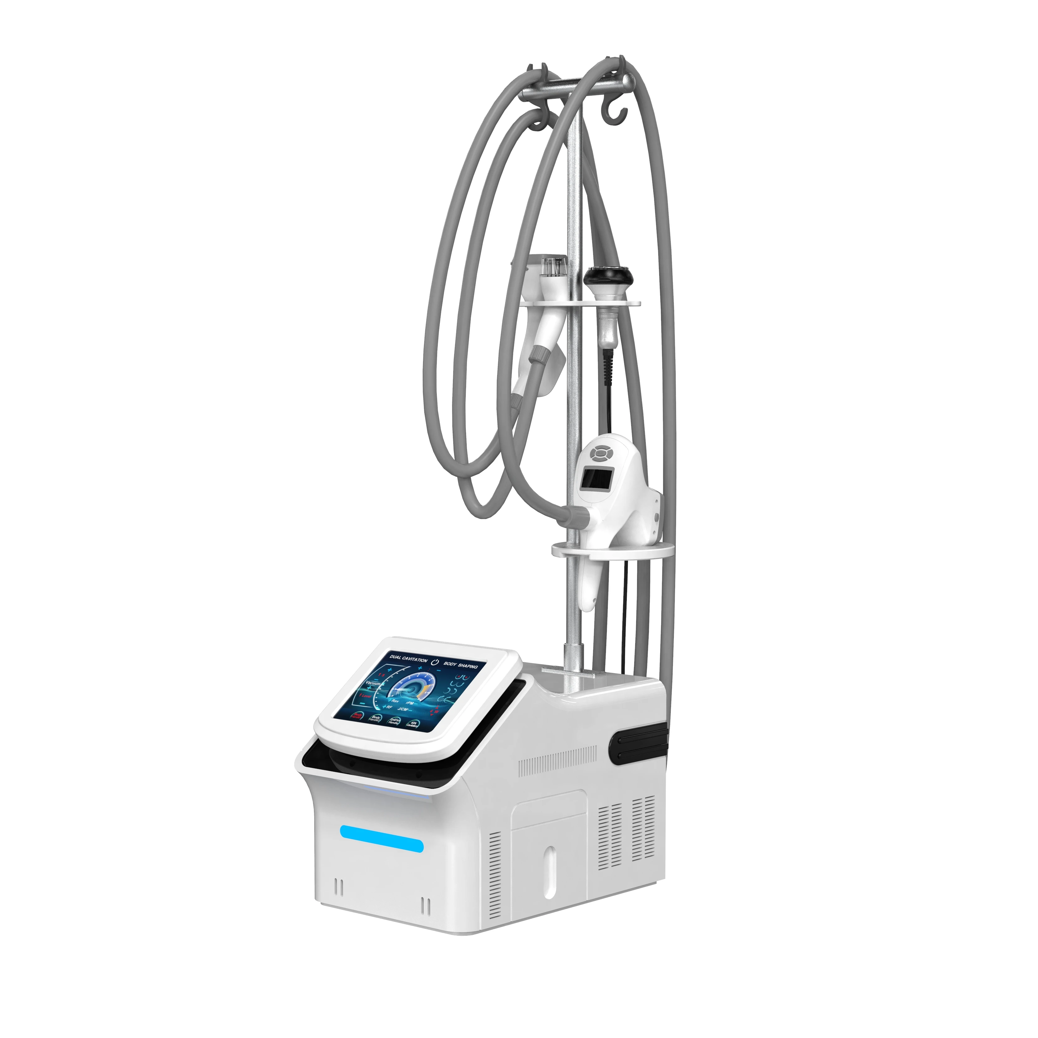 

Portable Vela Body Shape RF Vacuum Cavitation Roller Massage Slimming Beauty Equipment