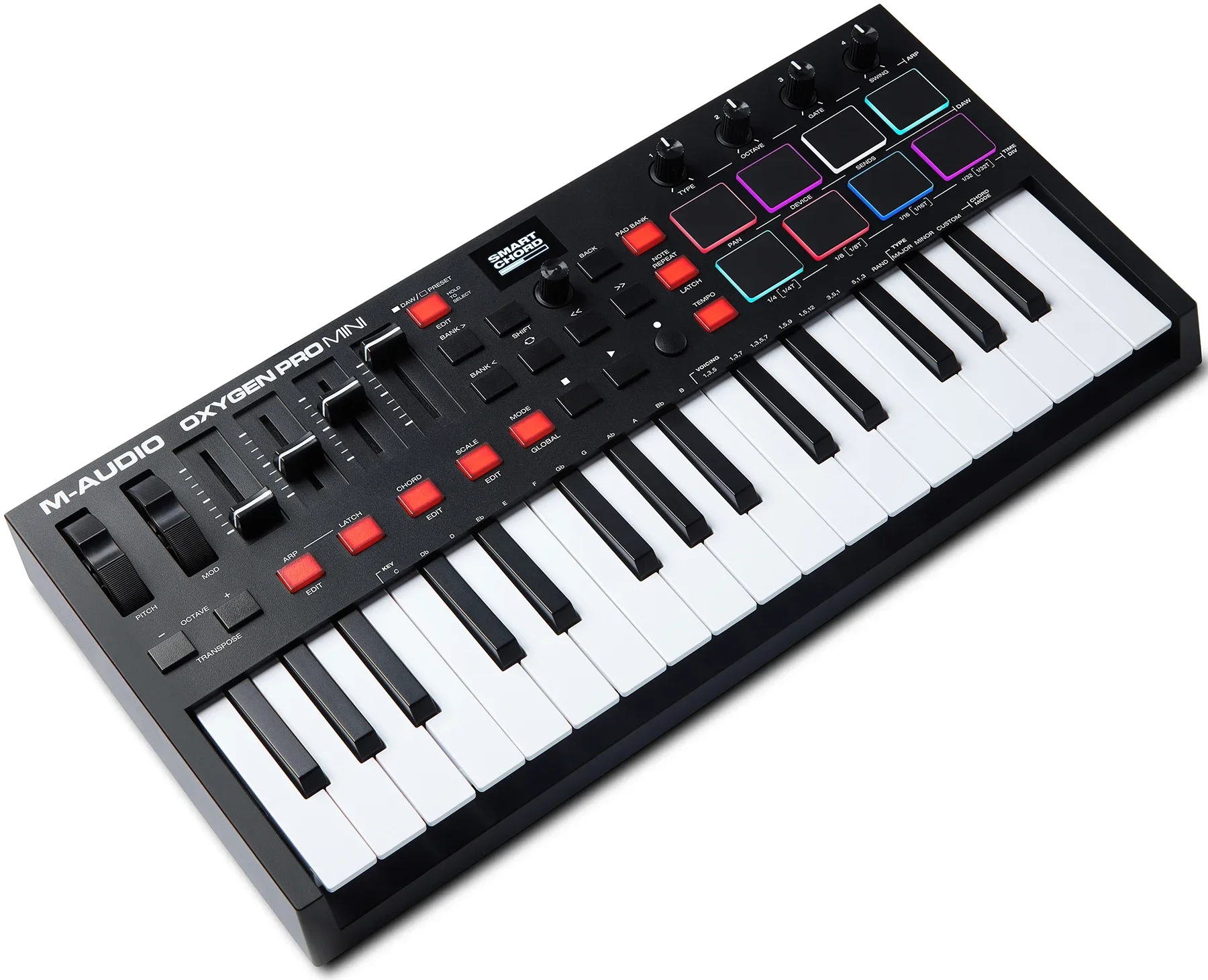 ЛЕТНЯЯ СКИДКА НА MIDI-клавиатуру USB M-Audio Oxygen Pro 61 контроллер