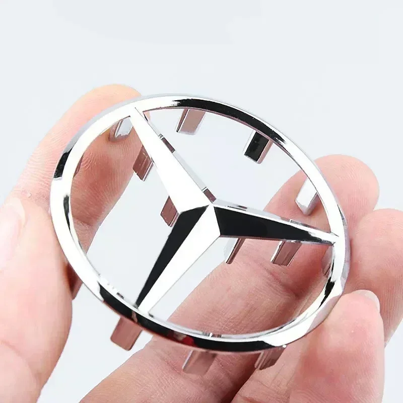 1pcs 52mm 57mm Car Steering Wheel Badge Emblem Sticker Auto-Styling For Mercedes Benz A B C E S class GLA GLC CLA W204 W205 W212