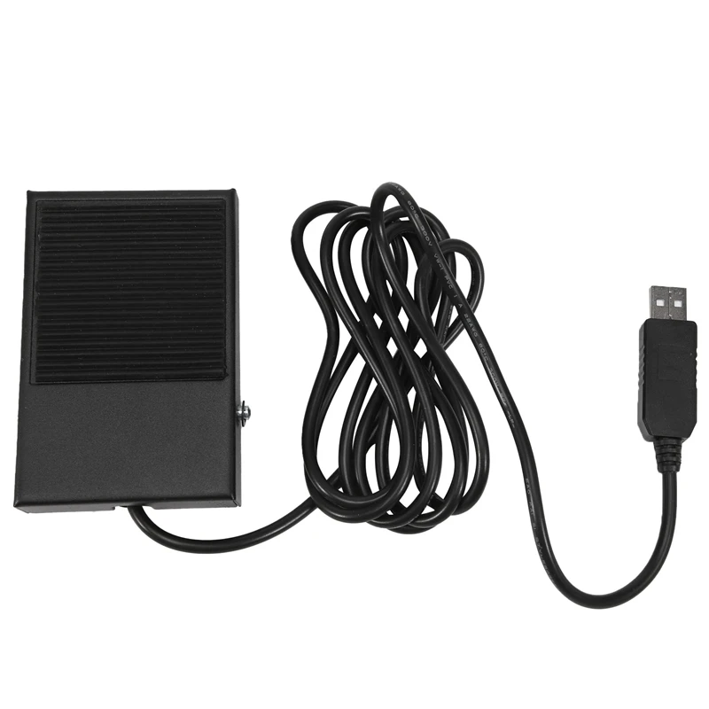 

Ножной переключатель с USB Металлический ножной переключатель клавиатура педаль для HID ПК компьютера USB переключатель управления предварите...
