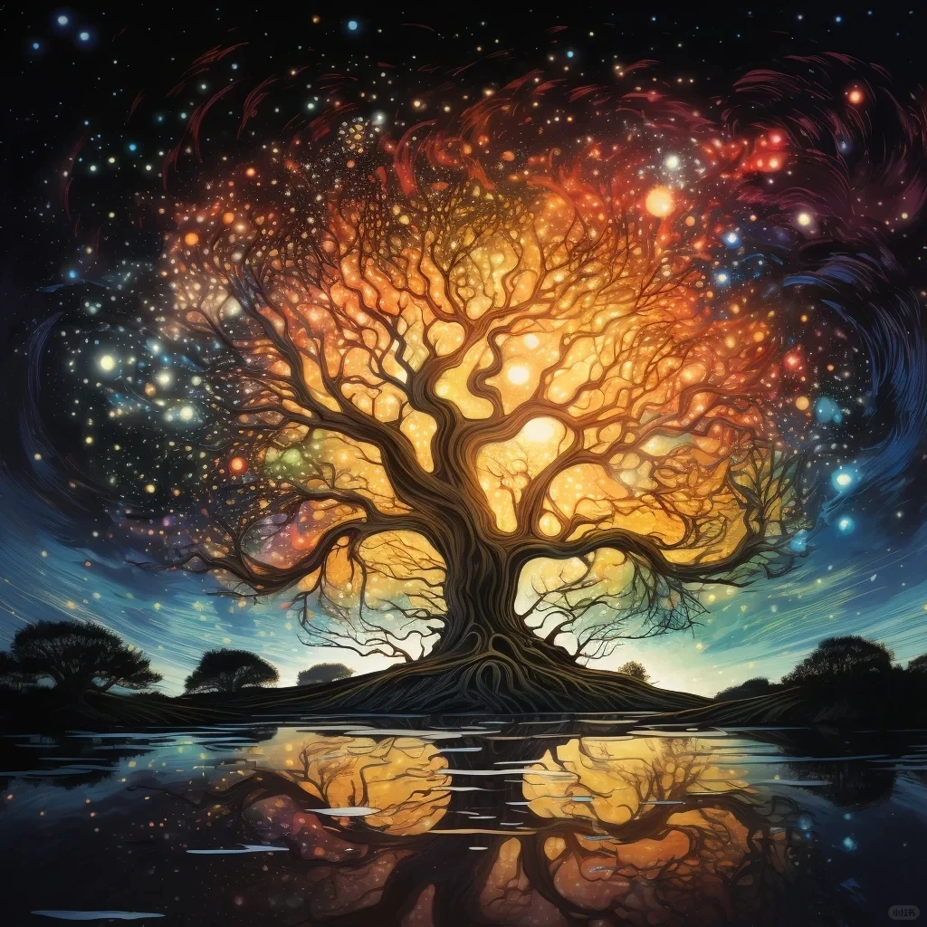 Древо жизни, обои Таро, талисман, скатерть для гадания, астрология, оракул, настольная игра, подушка, место, алтарная скатерть ирина шишкина оракул светлые сны тотемов брошюра