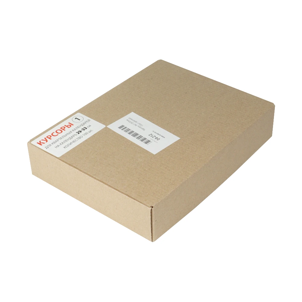 Курсоры №7 29/33см 100шт (красные) |