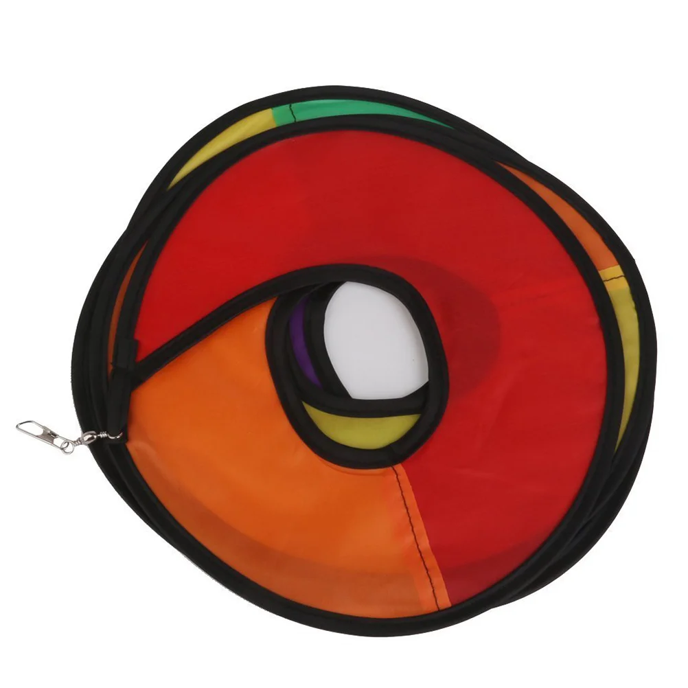 Спиральная Радужная ветровая палатка для сада и улицы украшение газона