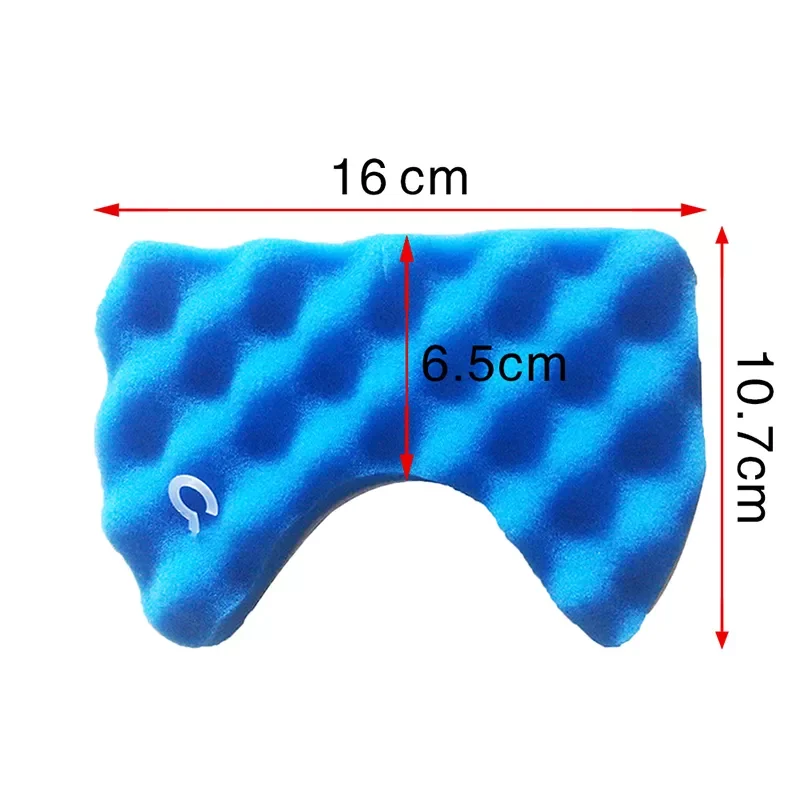 

NEW2023 Vacuum Cleaner Replacement Filters Kit for Samsung DJ97-00492A SC6520 SC6530 SC6540 SC68 1Set Blue Foam Filter & 1PC