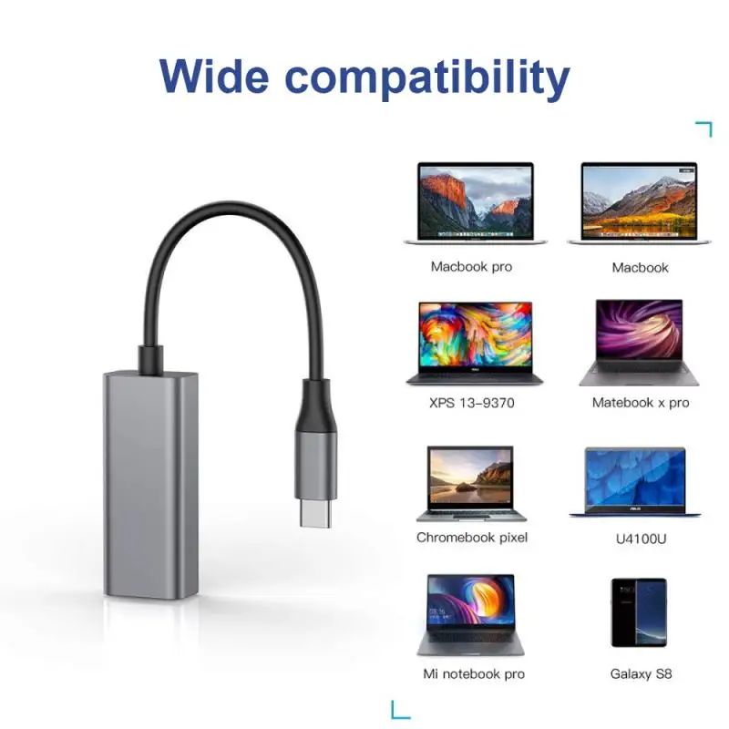 

USB C Rj45 Lan Ethernet адаптер Сетевая карта к RJ45 Lan Ethernet адаптер для Windows 10 Macbook Mi ПК USB Ethernet карта