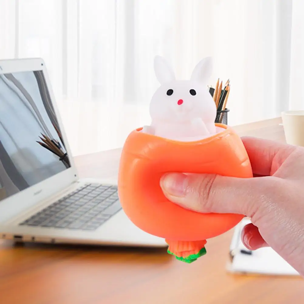 

Boredom Relief Unzipped Children Rabbit Squeeze Fidget Toy Kid Toy Gift
