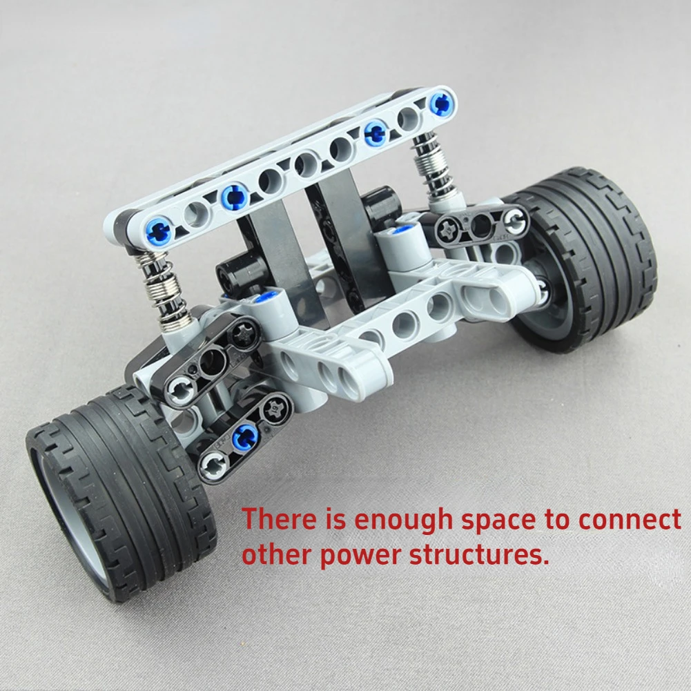 53 шт. MOC внедорожный амортизатор шасси мелкие частицы гоночный автомобиль модель