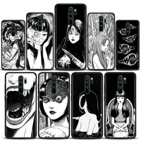 japanese horror manga style case for xiaomi redmi 9a 7a 9c 9t 9 10 7 6 8a case soft silicone cover for redmi k40 k40s k50 pro