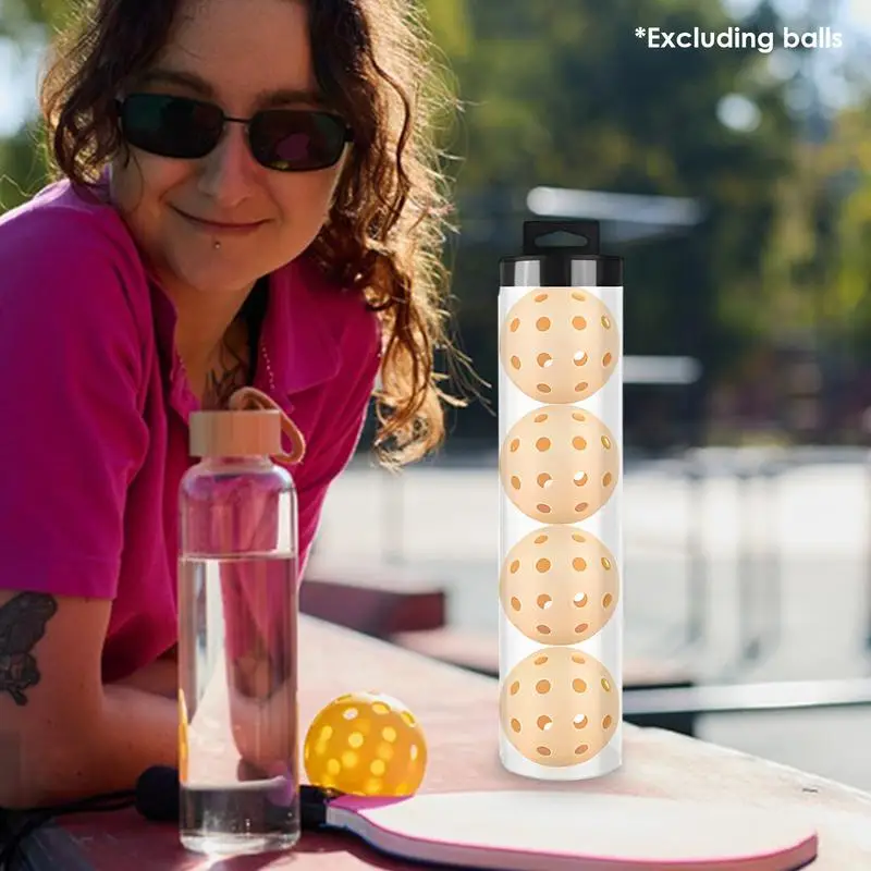 Контейнер для теннисных мячей прозрачный контейнер хранения спортивные