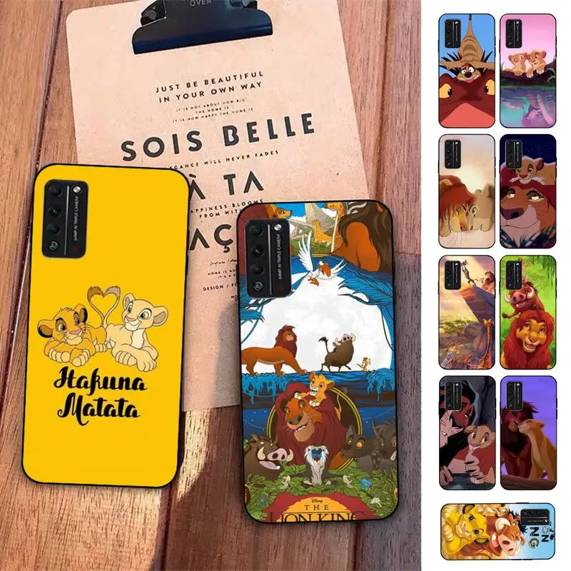 

Disney The Lion King Phone Case for Huawei Honor 10 i 8X C 5A 20 9 10 30 lite pro Voew 10 20 V30