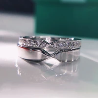 couple pair ring wedding gift ring small waist pair ring s925 jewelry sterling silver wedding rings for couples