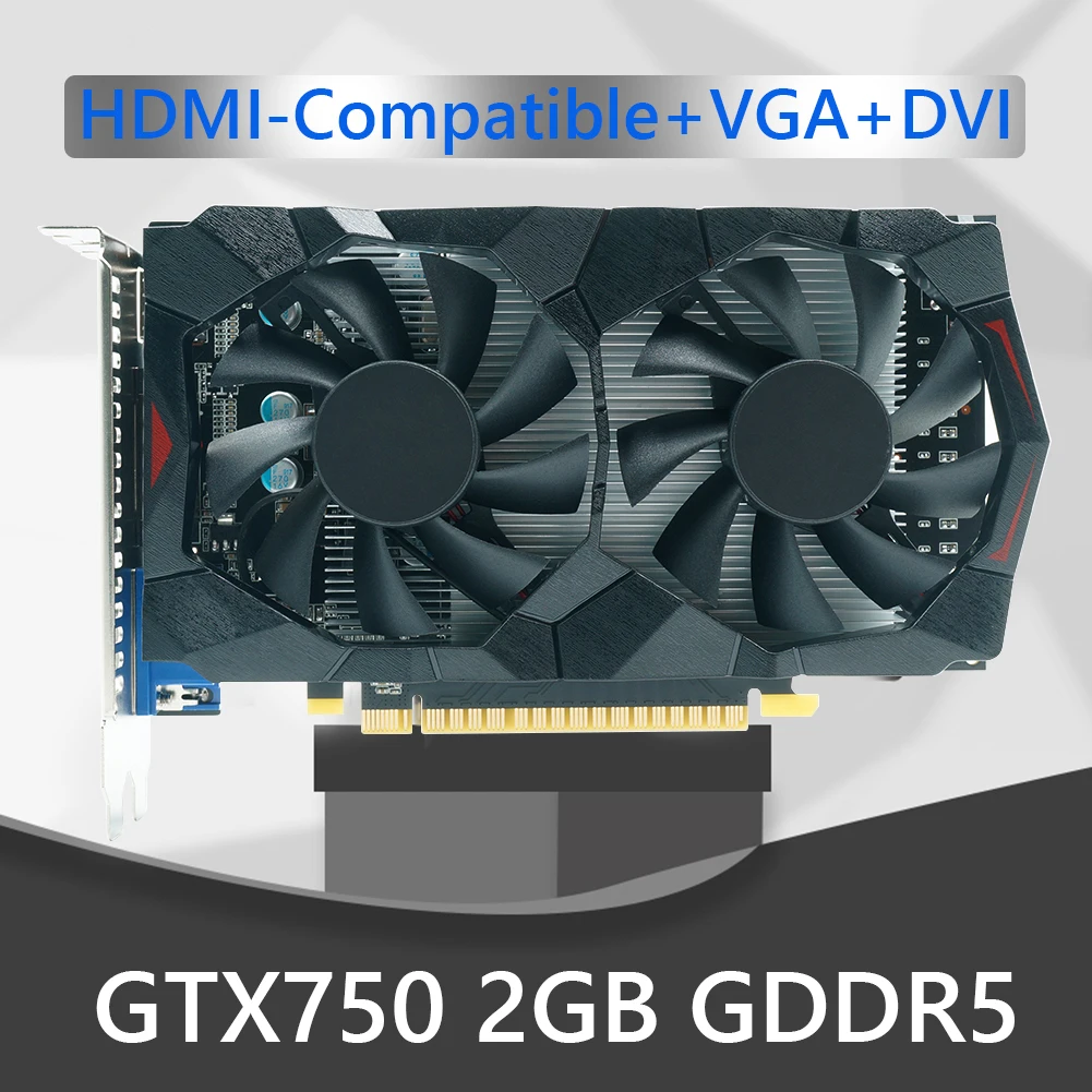 Видеокарта GTX750 128 бит 2/4 ГБ GDDR5 HDMI |