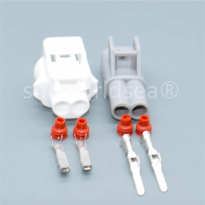 1 комплект 2-контактный автоматический водонепроницаемый разъем жгута проводов