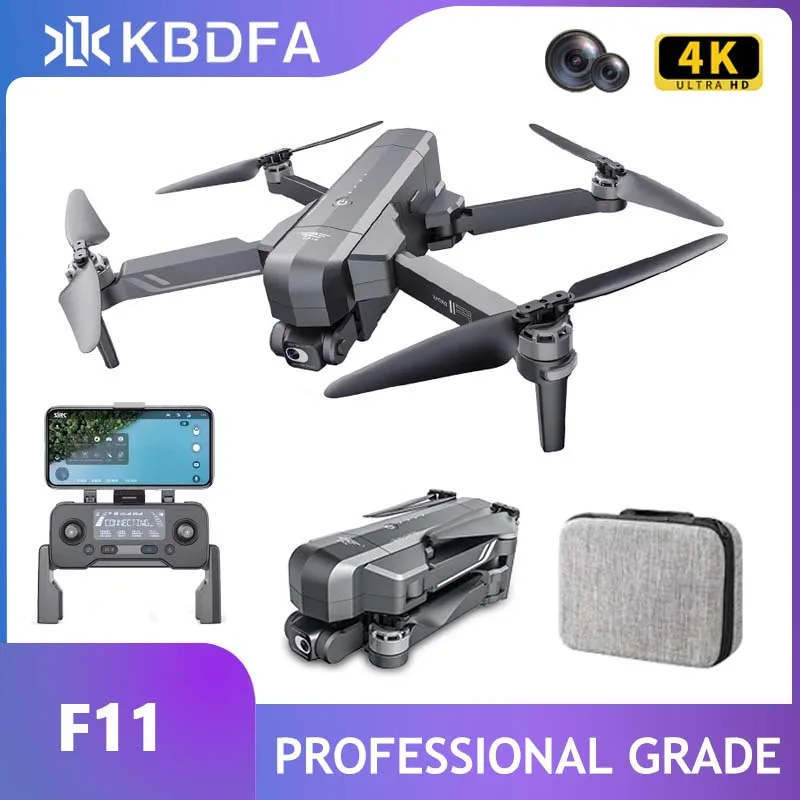 

KBDFA F11 GPS Drone Camera 2-Axis Gimbal Brushless Quadcopter FPV 5G HD 8K Camera Drones Helicopter 28mins 3km Flight Dron Toys