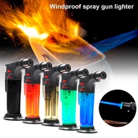 butane lighter torch kitchen cooking outdoor camping gas jet windproof ooking torch bbq ignition picnic tool windproof lighter