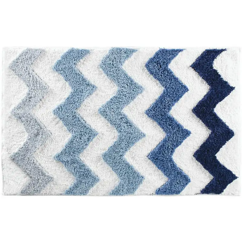 

Chevron Bathroom Shower Rug, 34