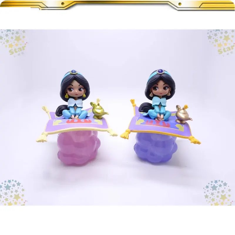 S Jasmine Flying Carpet A/b Version Action Figure Collectible Model Toys Bandai Q Posket