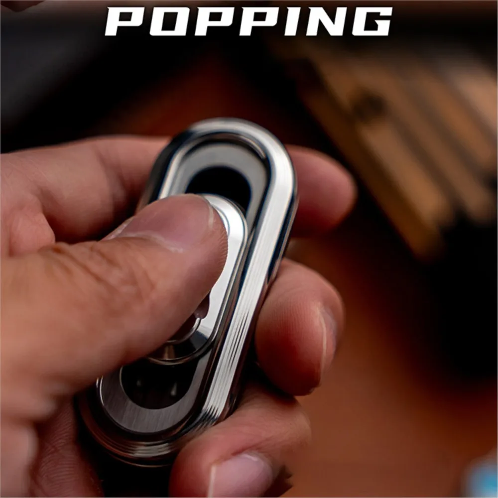 GOSJFC WANWU EDC POPPING нержавеющая сталь fidget slider