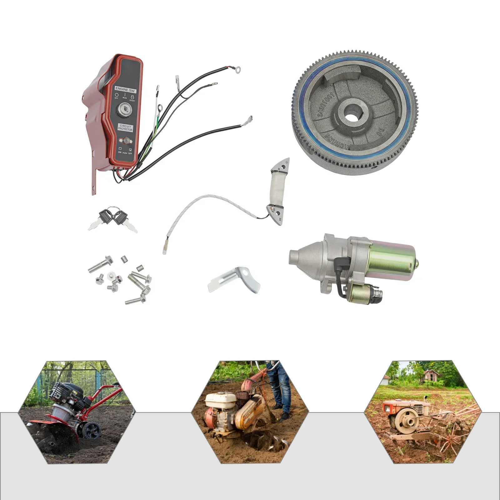 Комплекты для запуска электродвигателя маховик переключатель зажигания