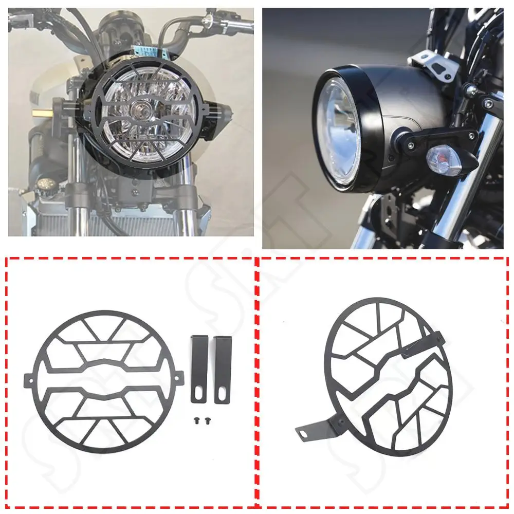 

Fits for Yamaha XSR900 XSR700 XSR 900 700 2016 2017 2018 2019 2020 2021 Motorcycle accessories Headlight Grille Guard Protector