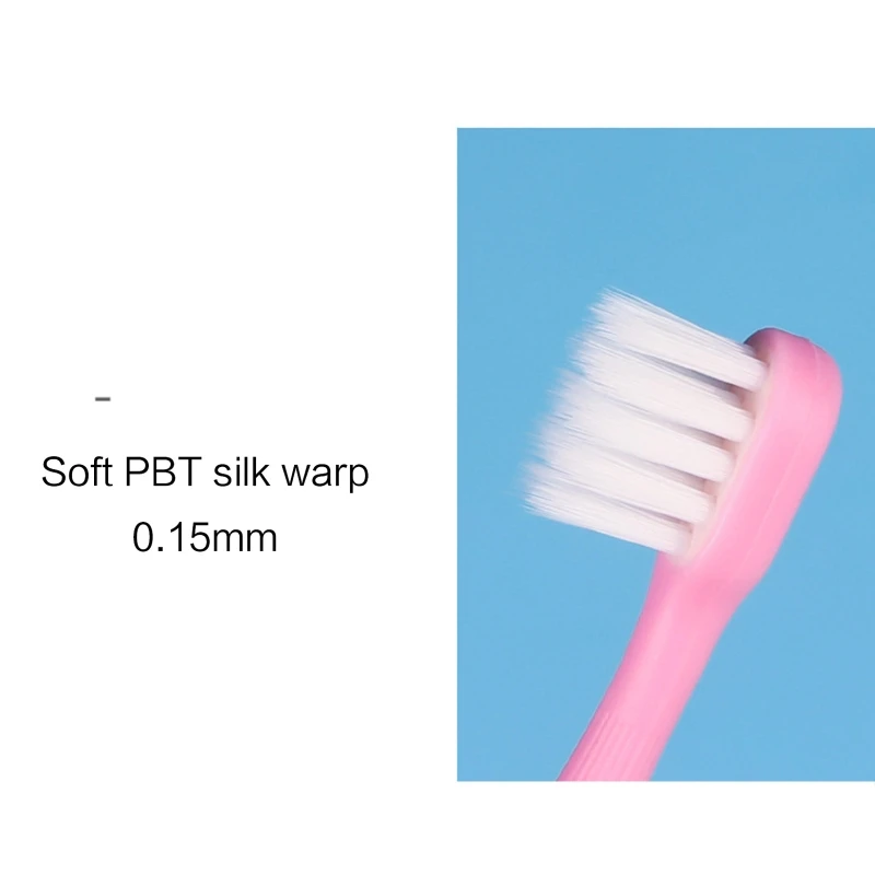 

3pcs Tooth Brushes Baby Kids Toothbrush Children Soft Fine Bristles Teeth Brush