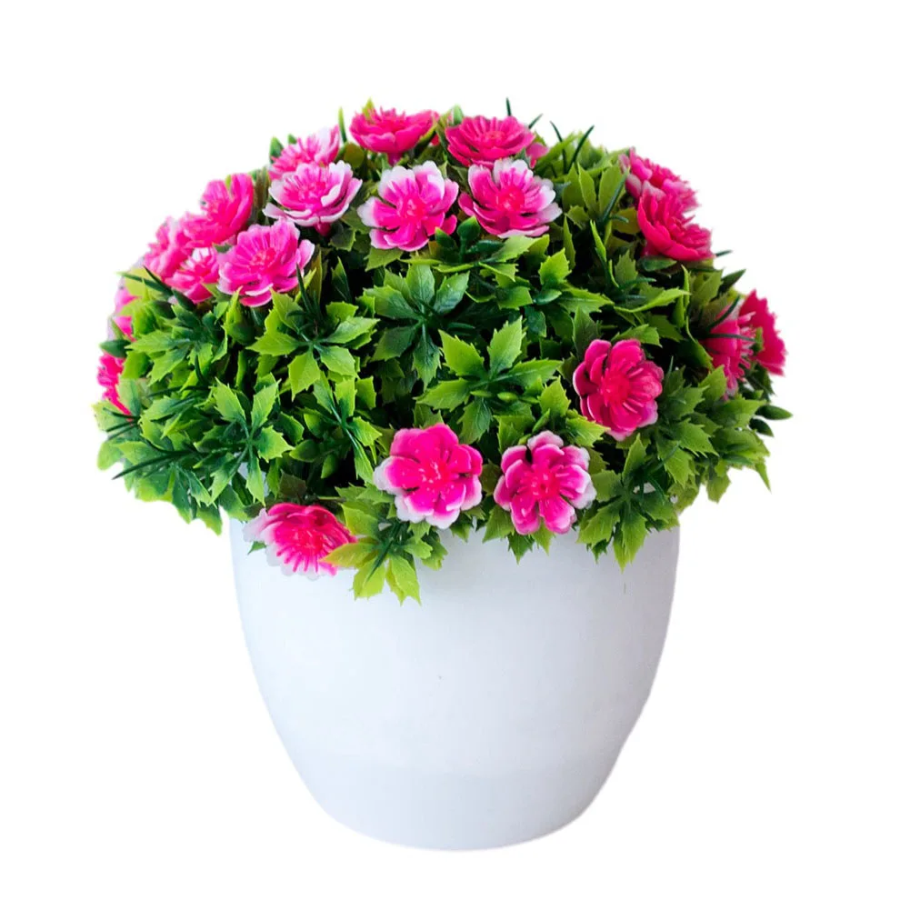 

Bedroom Decoration Artificial Bonsai Fake Plant Flower Potted Plant Home Garden Decorative Room Decoration Accessories