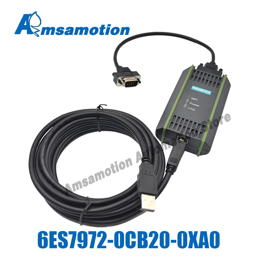 

Программируемый кабель PLC 6ES7972-0CB20-0XA0 для Siemens S7-200/300/400 USB-MPI изолированный мпай/фотометрический