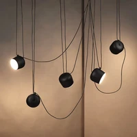 nordic designer restaurant lighting creative personality art lamp modern minimalist clothing store window snare chandelier