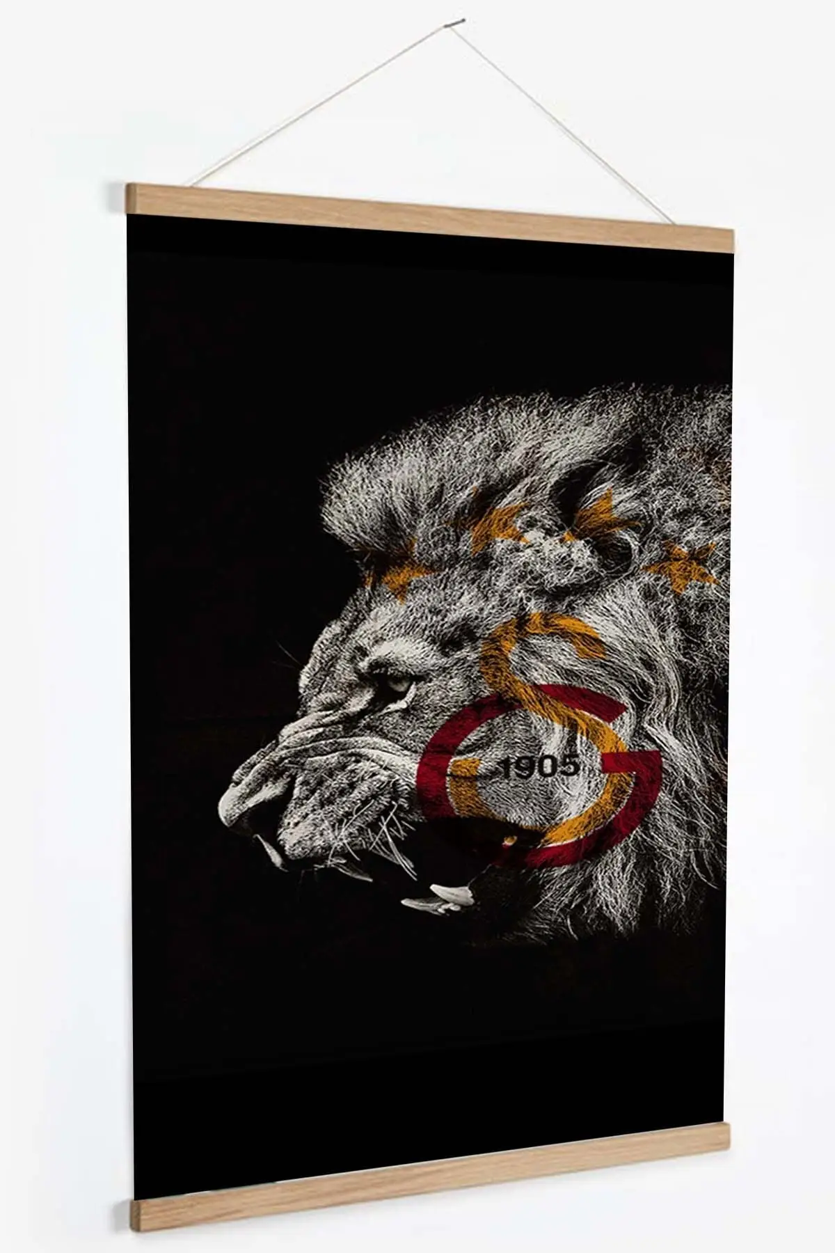 

Galatasaray, ретро, постер на холсте/постер с рисунком (деревянная вешалка)